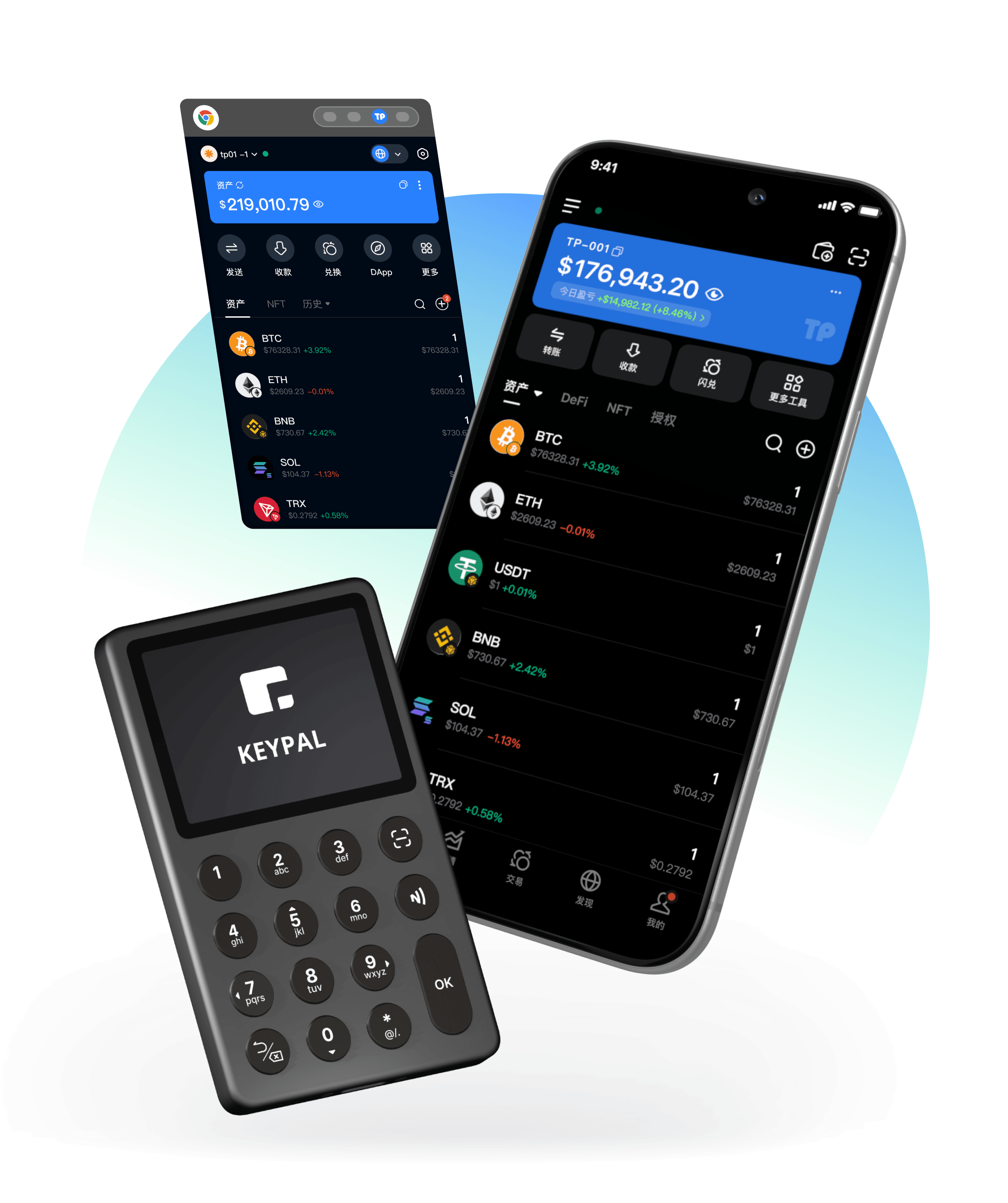 TokenPocket錢包 Web3 操作中樞